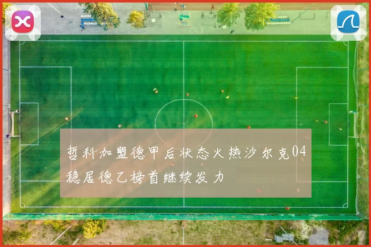 哲科加盟德甲后状态火热沙尔克04稳居德乙榜首继续发力